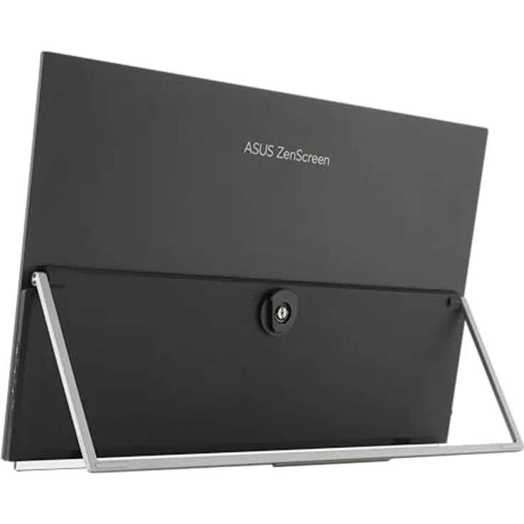 ASUS ZenScreen MB27ACF - 27 Zoll tragbarer USB Monitor - WQHD 2560x1440, USB Typ-C 70 Watt, HDMI, Autorotation, Kickstand, Adaptive-Sync - 100 Hz IPS Panel, 16:9, entspiegelt, Lautsprecher – Bild 5