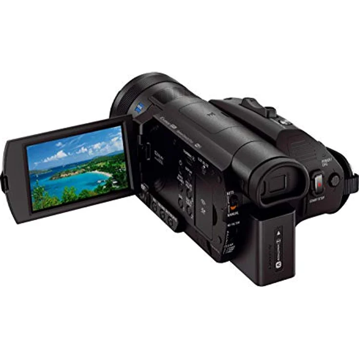 Sony FDR-AX700 4K HDR Ultra-HD-Camcorder (1 Zoll Exmor RS Stacked Sensor, 3,5“ Touch-Display, 4K HDR Aufnahme, Fast-Hybrid Autofokus mit 273 Fokuspunkten, 40-Fach Super-Slow-Motion) schwarz – Bild 6