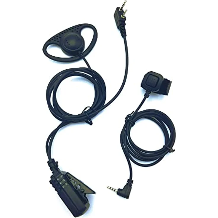 Midland G13 2er Kofferset, 2X PMR446 Funkgerät, Kenwood, C1462.S1, 2X AE34 Headset, 2X Standlader, 2X Akkupack 2600 mAh, Schwarz – Bild 5