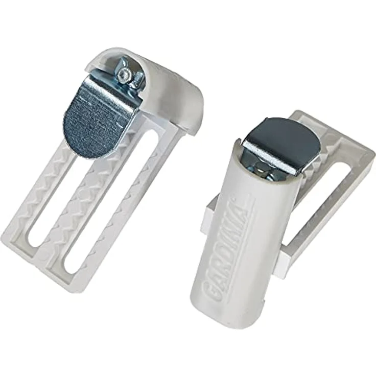 Gardinia Universal Klemmträger, Metall weiß cm – Bild 2
