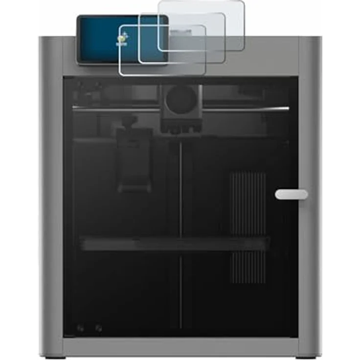 BROTECT Entspiegelungs-Schutzfolie für Bambu Lab P2S 3D Printer, 6 Stück Matte Displayschutz-Folie, Anti-Reflex, Anti-Fingerabdruck, kratzfest – Bild 2