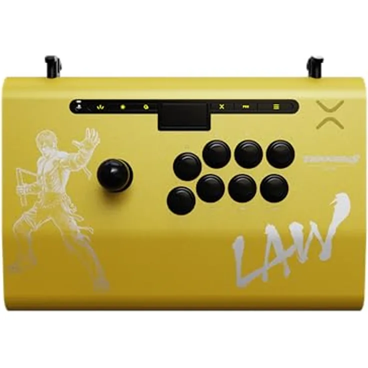 Victrix Pro FS - PS5 - Tekken 8 - Law, Spielsteuerung mit limitierter Auflage von 300 Stück, aus Aluminium und mit Sanwa-Denshi-Tasten, von Bandai Namco und PlayStation lizenziert