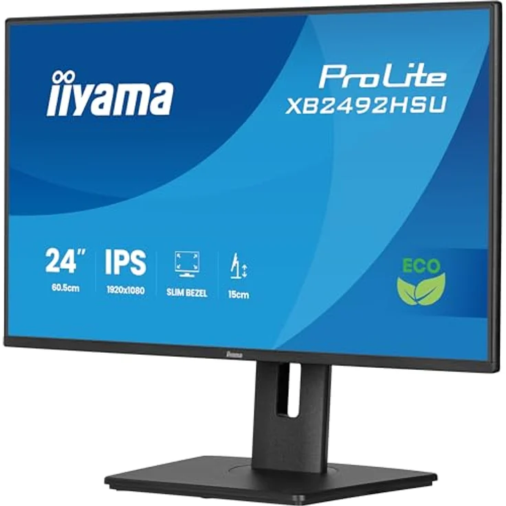 iiyama Prolite XB2492HSU-B1, 24" Full-HD IPS LED-Monitor, 120Hz, Höhenverstellung, Adaptive Sync, Energieklasse B – Bild 3