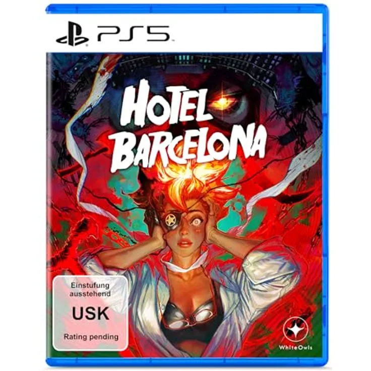 Nighthawk Games Hotel Barcelona - PS5, 2,5D-Sidescroller mit Online-Co-Op für bis zu 4 Spieler, Horror- und Psychopathen-Elemente