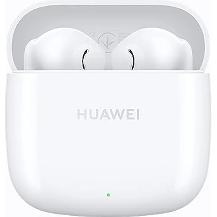 HUAWEI FreeBuds SE 2 Wireless Kopfhörer, Bis zu 40 Stunden Akkulaufzeit, Leicht und komfortabel, Ausgewogener Klang, Wasserdichtigkeit, Deutsche Version, Ceramic White