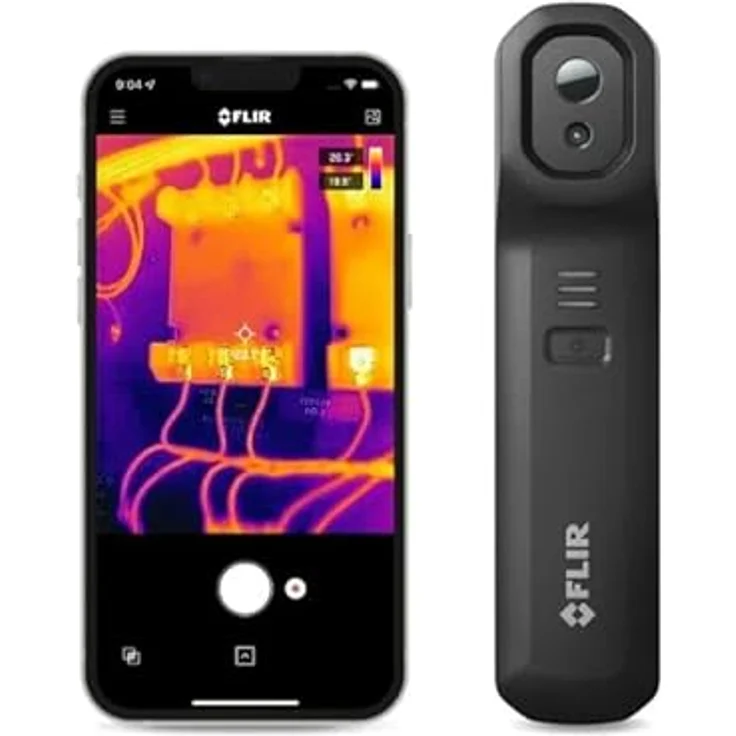 Flir Wärmebildkamera FLIR ONE EDGE Wärmebildkamera -20 bis 120 °C 8.7 Hz, Wireless, IP54, 80 x 60 Pixel, schwarz – Bild 6