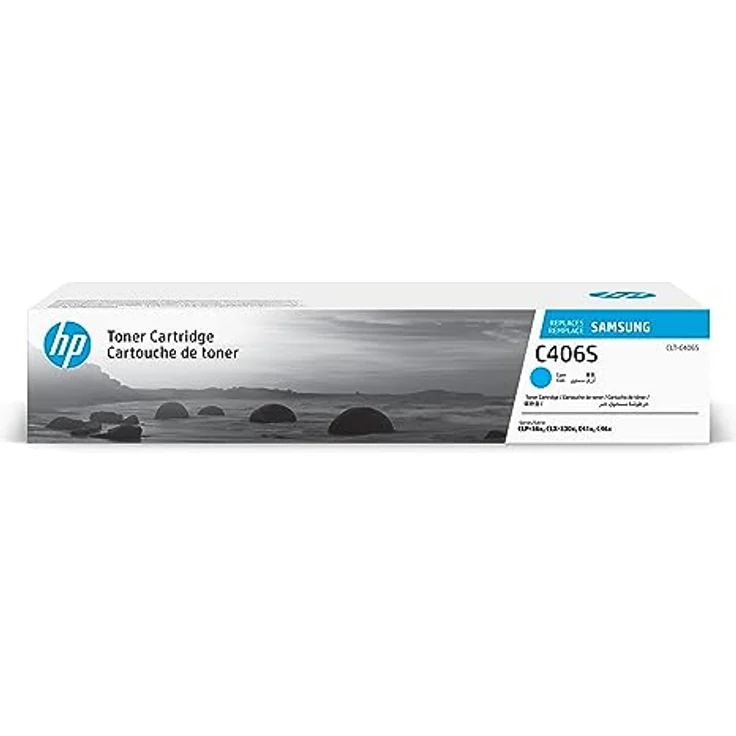HP Samsung ST984A - CLT-C406S - Toner cyan - für CLX-3300 3302 3303 3304 3305 3306 3307 SCX-3300 3301 3305 3306 – Bild 2