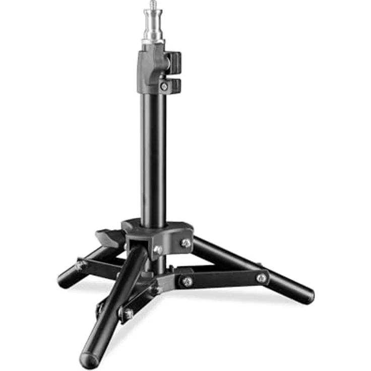 Walimex Lampenstativ, 40 cm (max. Belastbarkeit ca. 2,5 kg, Transportlänge 24 cm) – Bild 2
