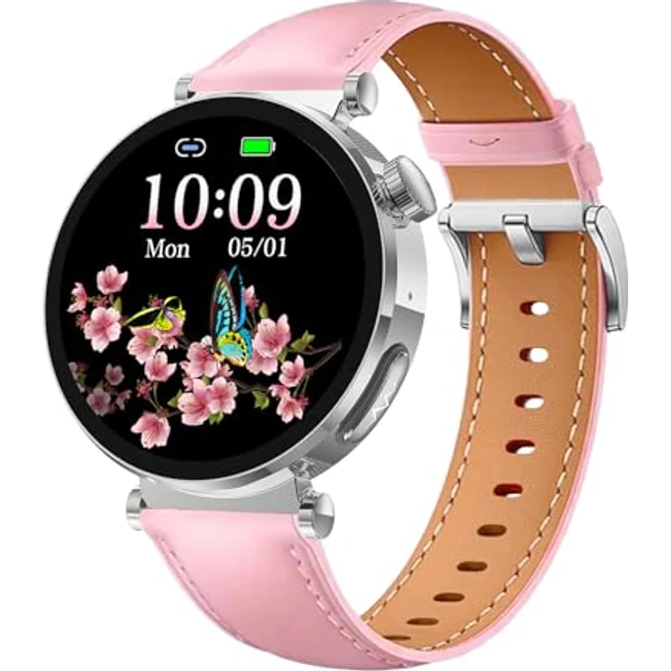 Knauermann NEO 2, Smartwatch mit EKG, Blutdruckmessung und Notruffunktion, Schwarz – Bild 1