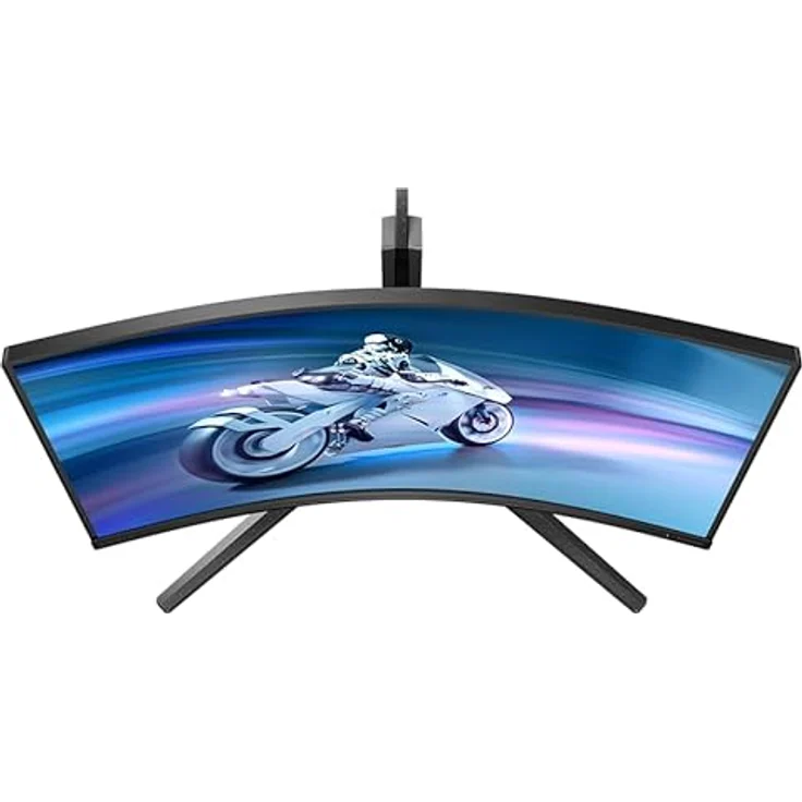 Philips EVNIA 32M2C5500W - 32 Zoll QHD Curved Gaming Monitor, 240 Hz, FreeSync Prem. Pro., HDR400, grau – Bild 3