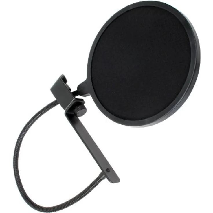Pronomic CM-22 Studio Großmembranmikrofon XLR-Kondensatormikrofon (mit Mikrofonspinne, Etui, Windschutz, Reduziergewinde und Transportkoffer) schwarz – Bild 7