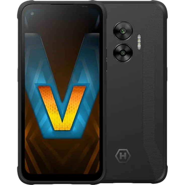 Hammer Blade V 5G Smartphone, 256GB + 14GB RAM, Android 13, IP69, 50MP Kamera, 6.59" HD+ Display, 5000mAh Akku - Schwarz – Bild 2