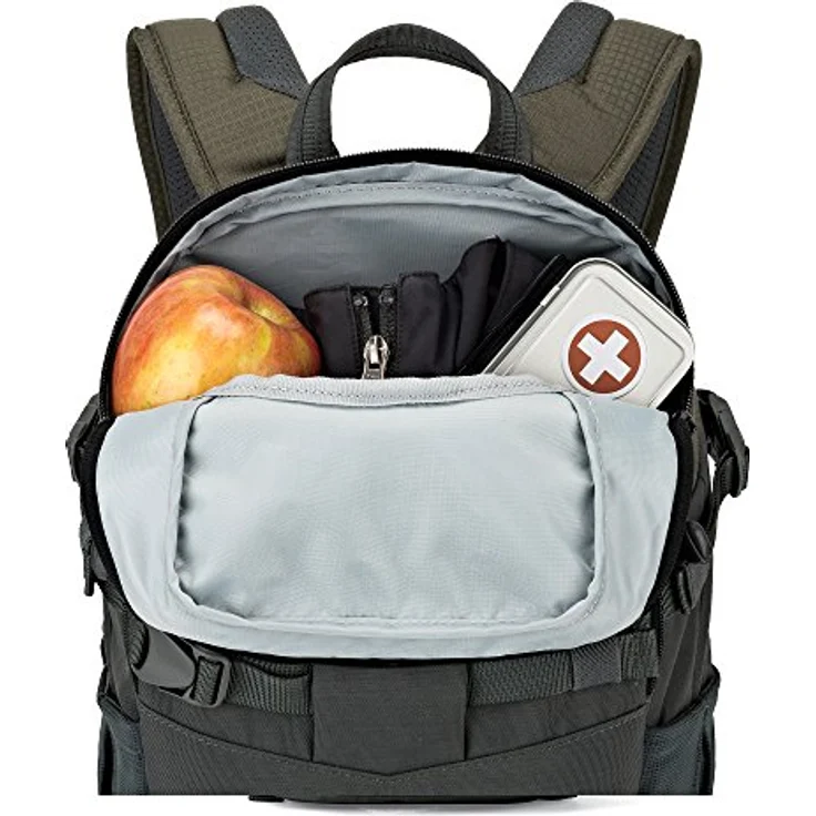 Lowepro LP37014-PWW Flipside Trek Kameratasche BP 250 AW grau-dunkelgrün – Bild 7