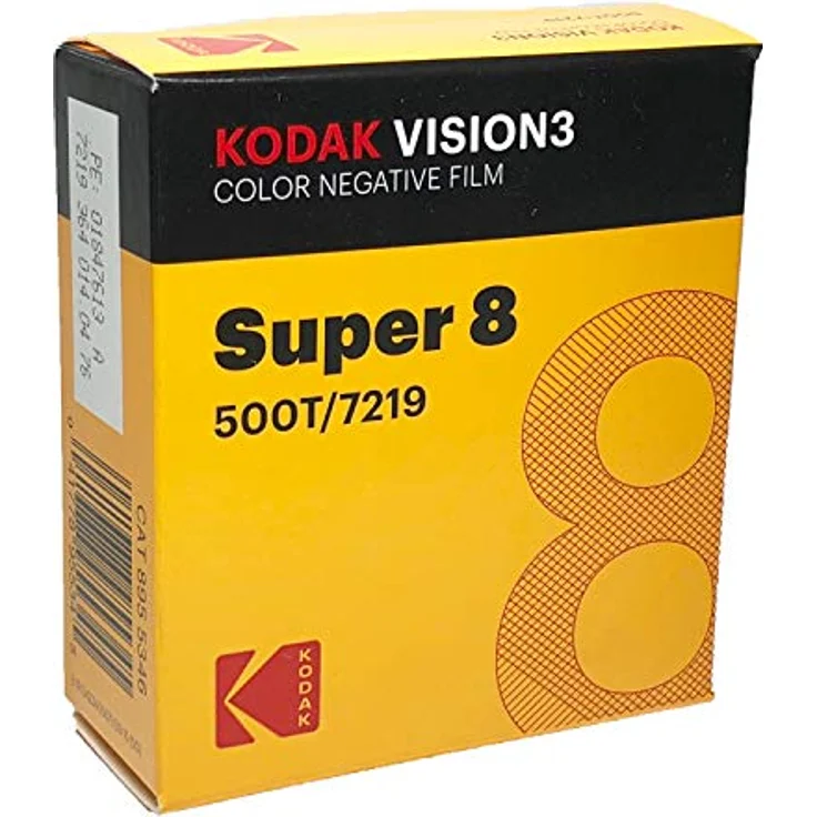 Unbekannt Vision3 Super 8 mm Negativ-Film 500T 7219, in Farbe, 8955346, 15,2 m – Bild 4