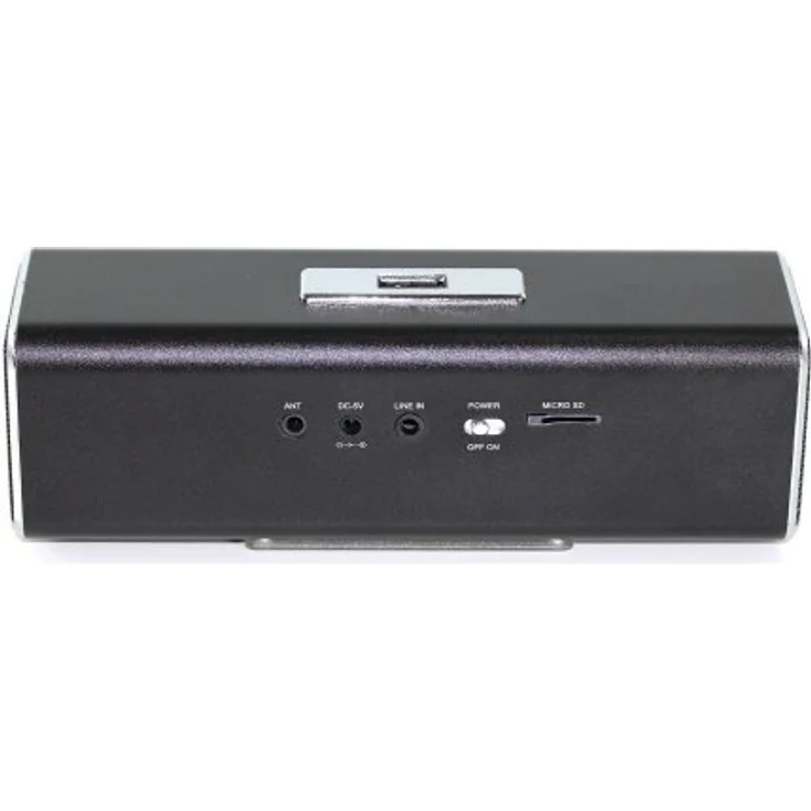 MusicMan MA Lautsprecher (MP3-Player, Soundstation & Radio, USB, Line-In) schwarz – Bild 3