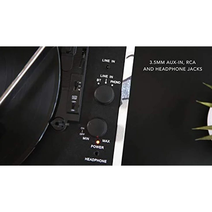 Victrola Suitcase Turntable 3-Gang Bluetooth Kofferplattenspieler - Türkis – Bild 8