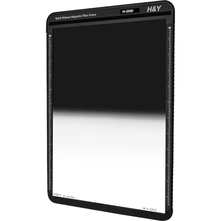 H&Y K-Serie Grauverlaufsfilter 1.2 ND16 Hard, 100 x 150 mm, 4 Blendenstufen, magnetisches Fotofilter-System, starkes Gorilla-Glas 3 mit Nano-Beschichtung – Bild 1