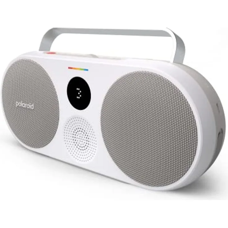 Polaroid Musik-Player P3, Grau - Dynamische Sound-Lautsprecher mit Bluetooth-Konnektivität