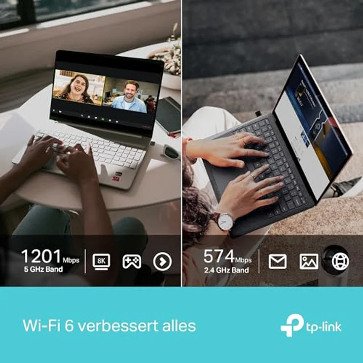 TP-Link Archer TX20U Nano WLAN Stick für PC, WiFi 6 AX1800 Dual Band WLAN Adapter, Nano Größe, WPA3, MU-MIMO (Windows 11/10) – Bild 3