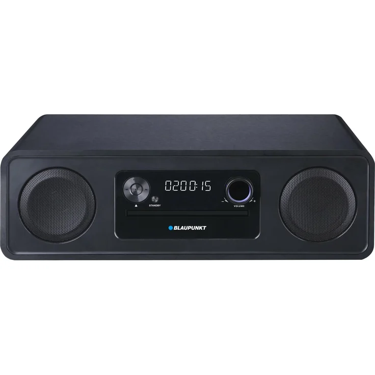 Blaupunkt MS20BK (CD Player, Bluetooth, 2x 20 W), Stereoanlage, Schwarz – Bild 1