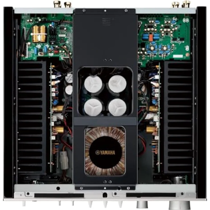 Yamaha A-S1200 High End-Stereo-Verstärker, silber – Bild 4