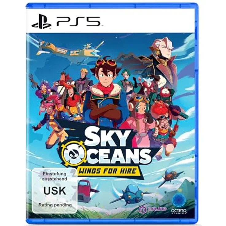 PQube Sky Oceans: Wings for Hire - PS5, Berührende RPG mit rundenbasierten Luftkämpfen und Studio Ghibli-inspirierten Visuals