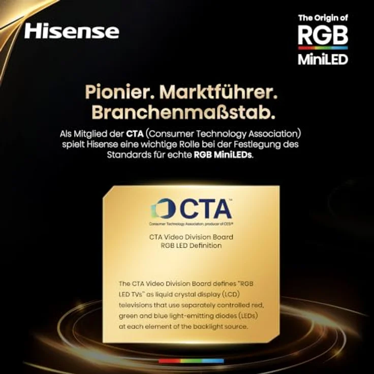 HISENSE 75UR8DS, 75 Zoll RGB MiniLED 4K SMART TV mit UHD Auflösung – Bild 15