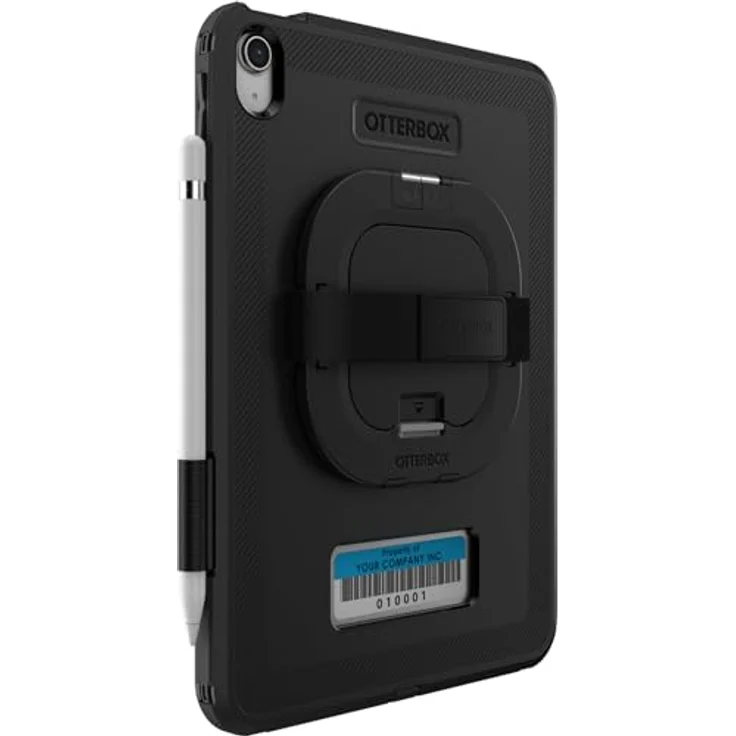 OtterBox Defender for Business mit Ständer/Handschlaufe für iPad 10. Generation (nur) V2 – Schwarz, robust und langlebig, Drop+ zertifiziert, Schirmständer inklusive – Bild 2