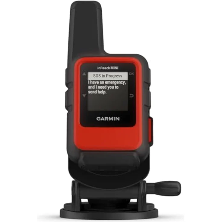 Garmin Inreach® Mini 2 Marine Bundle, Kompaktes Walkie-talkie mit globaler Satellitenkommunikation, Schwarz – Bild 1