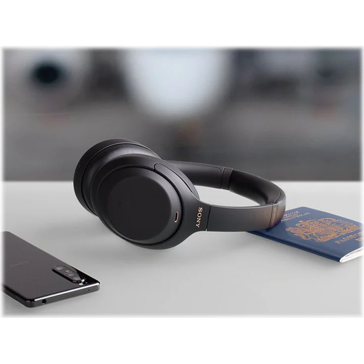 Sony WH-1000XM4 kabellose Bluetooth Noise Cancelling Kopfhörer (30h Akku, Touch Sensor, Schnellladefunktion, optimiert für Amazon Alexa, Headset mit Mikrofon) Schwarz – Bild 16
