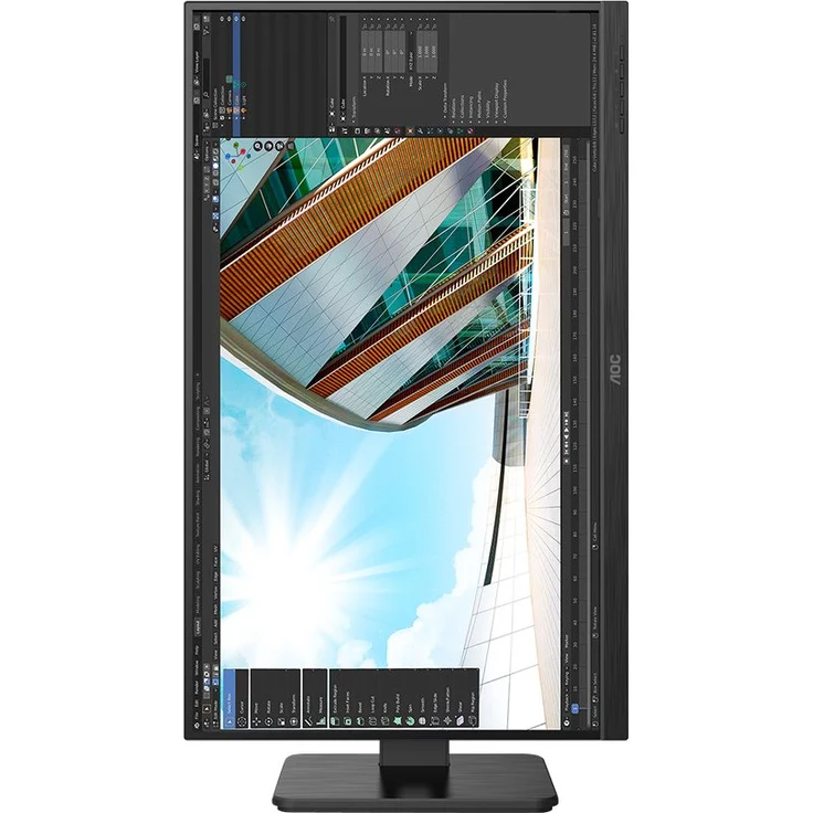 AOC Q24P2Q - 23,8 Zoll, WQHD (2560 x 1440 Pixel), IPS-Panel, 75Hz, 4ms, 250cd/m² (Q24P2Q) – Bild 5