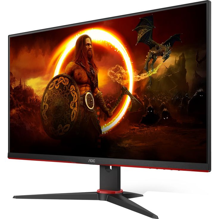 AOC 24G2ZE-BK - 24 Zoll, Full HD (1920 x 1080 Pixel), TN-Panel, 240Hz, 0,5ms, 350cd-m² (24G2ZE-BK) – Bild 7