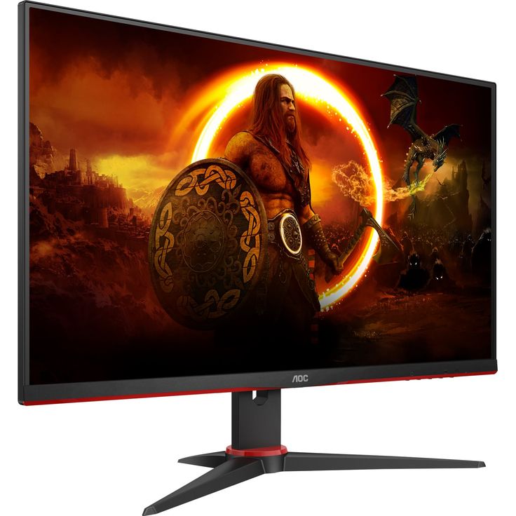 AOC 24G2ZE-BK - 24 Zoll, Full HD (1920 x 1080 Pixel), TN-Panel, 240Hz, 0,5ms, 350cd-m² (24G2ZE-BK) – Bild 9