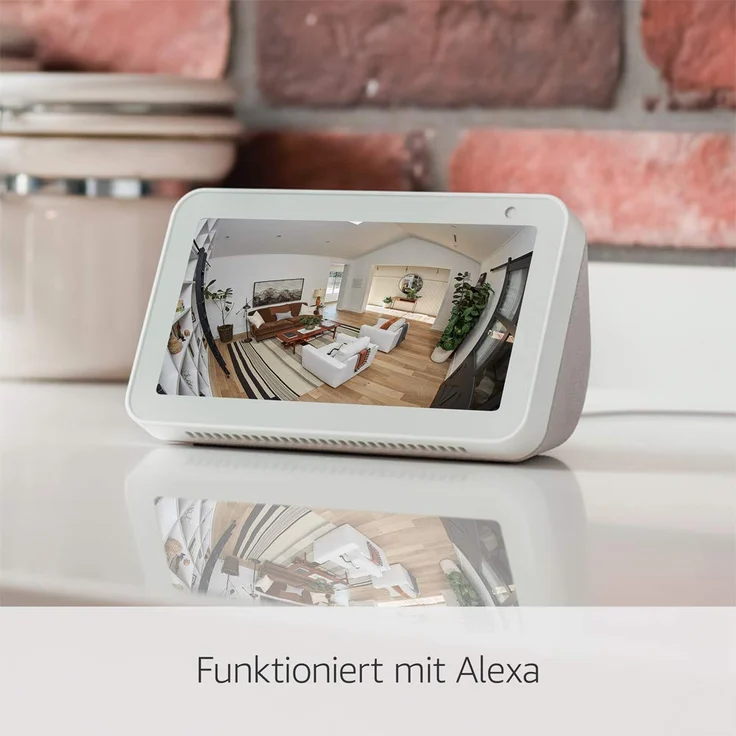 Ring Indoor Cam, kompakte WLAN Plug-in-HD-Überwachungskamera Innen mit Gegensprechfunktion, funktioniert mit Alexa, weiß – Bild 5
