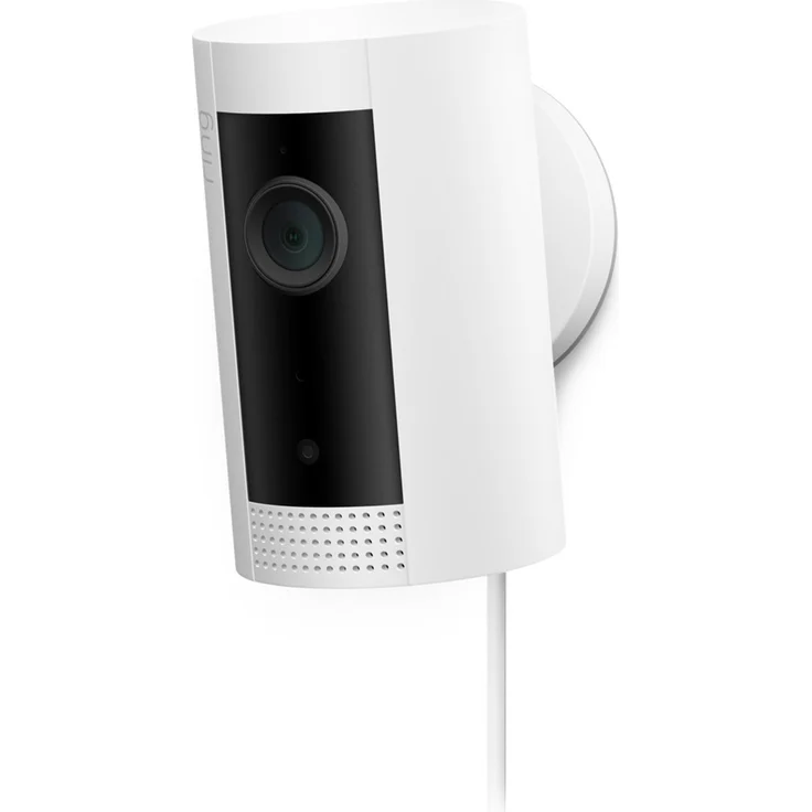 Ring Indoor Cam, kompakte WLAN Plug-in-HD-Überwachungskamera Innen mit Gegensprechfunktion, funktioniert mit Alexa, weiß – Bild 7