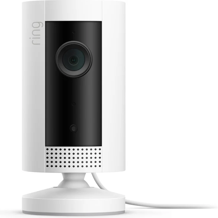 Ring Indoor Cam, kompakte WLAN Plug-in-HD-Überwachungskamera Innen mit Gegensprechfunktion, funktioniert mit Alexa, weiß – Bild 6
