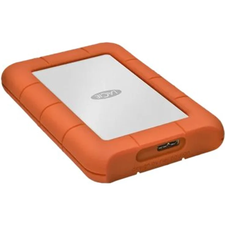 LaCie Rugged Mini 5TB External Hard Drive Portable HDD USB 3.0 USB 2.0 Compatible, Drop Shock Dust Rain Resistant Shuttle Drive, for Mac and PC Computer Desktop Workstation PC Laptop (STJJ5000400) – Bild 2