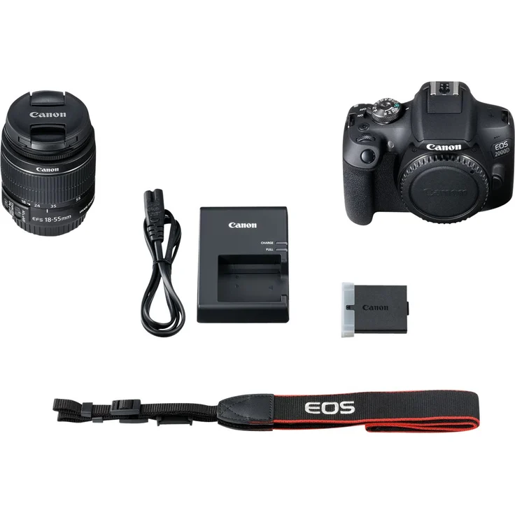 Canon EOS 2000D Spiegelreflexkamera mit dem Objektiv EF-S 18-55 is III Kit – Bild 12