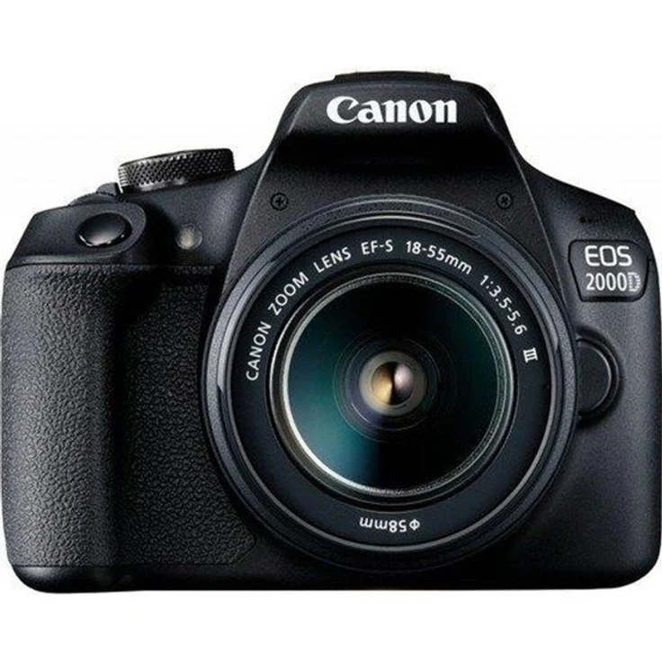 Canon EOS 2000D Spiegelreflexkamera mit dem Objektiv EF-S 18-55 is III Kit – Bild 4