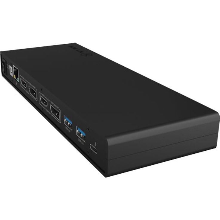 ICY BOX USB Docking Station für 2 Monitore an USB-C & USB, 2X HDMI, 2X DisplayPort, 6X USB 3.0, Power Delivery, LAN, Audio – Bild 8