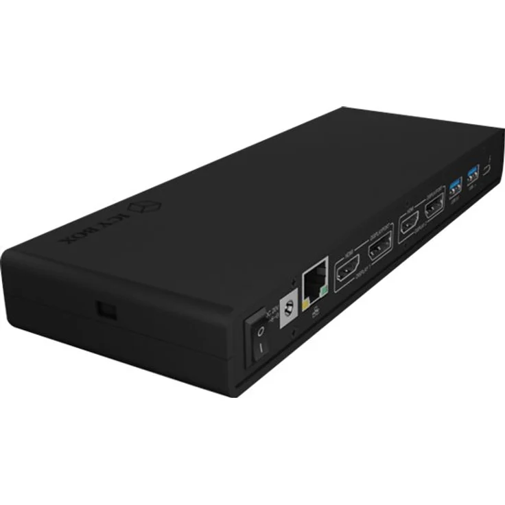 ICY BOX USB Docking Station für 2 Monitore an USB-C & USB, 2X HDMI, 2X DisplayPort, 6X USB 3.0, Power Delivery, LAN, Audio – Bild 7