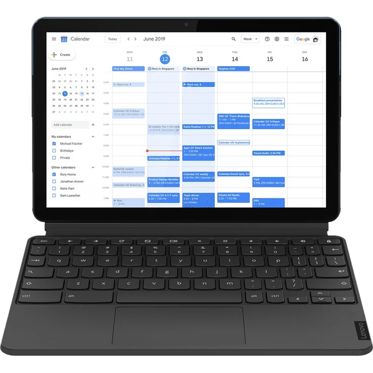 Lenovo IdeaPad Duet Chromebook - Laptop 10 Zoll (26,4 cm) Full HD, Mediatek P60T, 4GB RAM, 64GB Flash, Chrome OS (ZA6F0014DE) – Bild 19