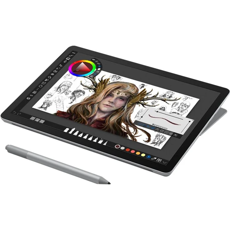 Microsoft Surface Go 2 - 10,5 Zoll (1.920 x 1.280) Multi-Touch, Intel Pentium 4425Y, 8GB RAM, 128GB SSD, Windows 10 S 64-bit (Grau, Schwarz) – Bild 6
