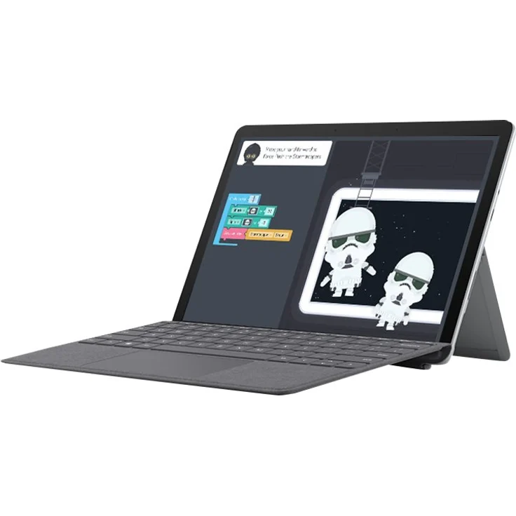 Microsoft Surface Go 2 - 10,5 Zoll (1.920 x 1.280) Multi-Touch, Intel Pentium 4425Y, 8GB RAM, 128GB SSD, Windows 10 S 64-bit (Grau, Schwarz) – Bild 5