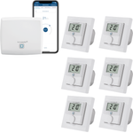 Homematic IP kabelgebundene Fußbodenheizungssteuerung für 6 Räume, weiß