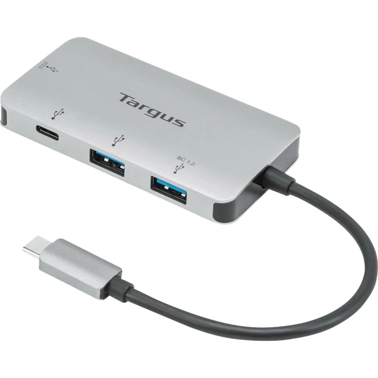 Targus ACH228EU USB-C Multiport-Hub mit 2 USB-A- und 2 USB-C-Anschlüssen und 100 W PD Pass-Through – Bild 2