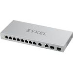 Zyxel Multiigabit Switch mit 12 webverwalteten Ports mit 2 Ports 2,5 G-2 Ports 10 G SFP+ für Büro-Wand, 5 Jahre [XGS1210-12]