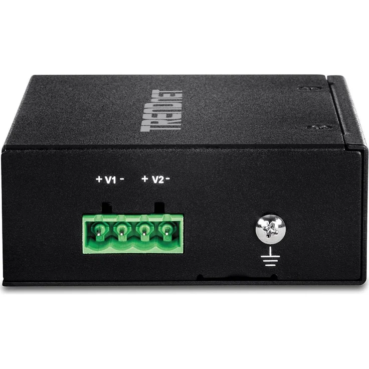 TRENDnet Ti-E50 Industrial Fast Ethernet DIN-Rail Switch 5-Port – Bild 2