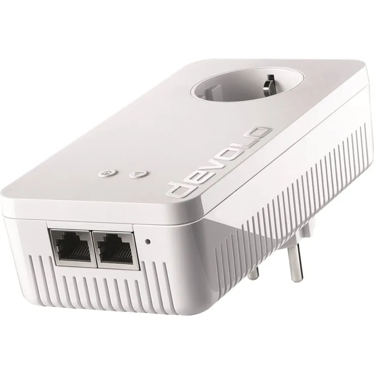 Devolo Magic 2 WiFi Next Powerline Adapter (2400Mbps, 2X Gigabit-LAN-Anschlüsse, G.hn, WLAN)