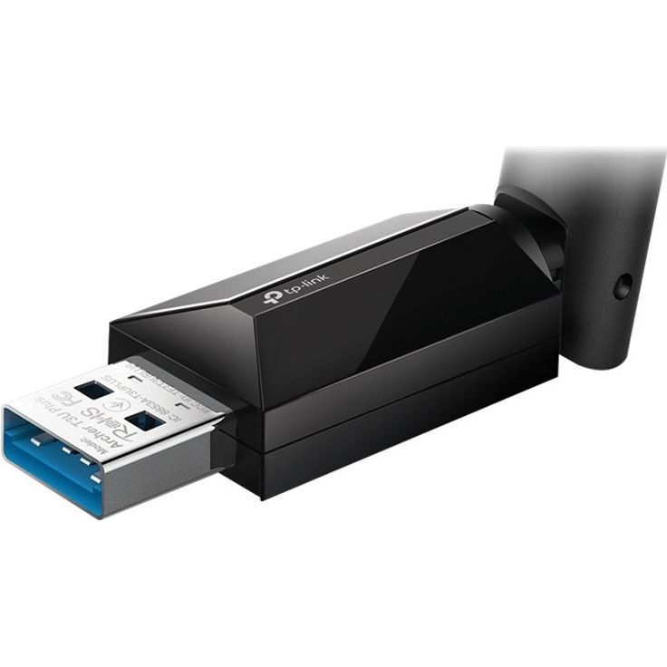 TP-Link Archer T3U Plus AC1300 High Gain Dualband USB Stick WLAN-Adapter mit High-Gain Antennen (bis zu 867 Mbit-s auf 5GHz und 400 Mbit-s auf 2,4GHz, Kompatibel mit Windows 10-8.1-8-7 und Mac OS X) – Bild 4